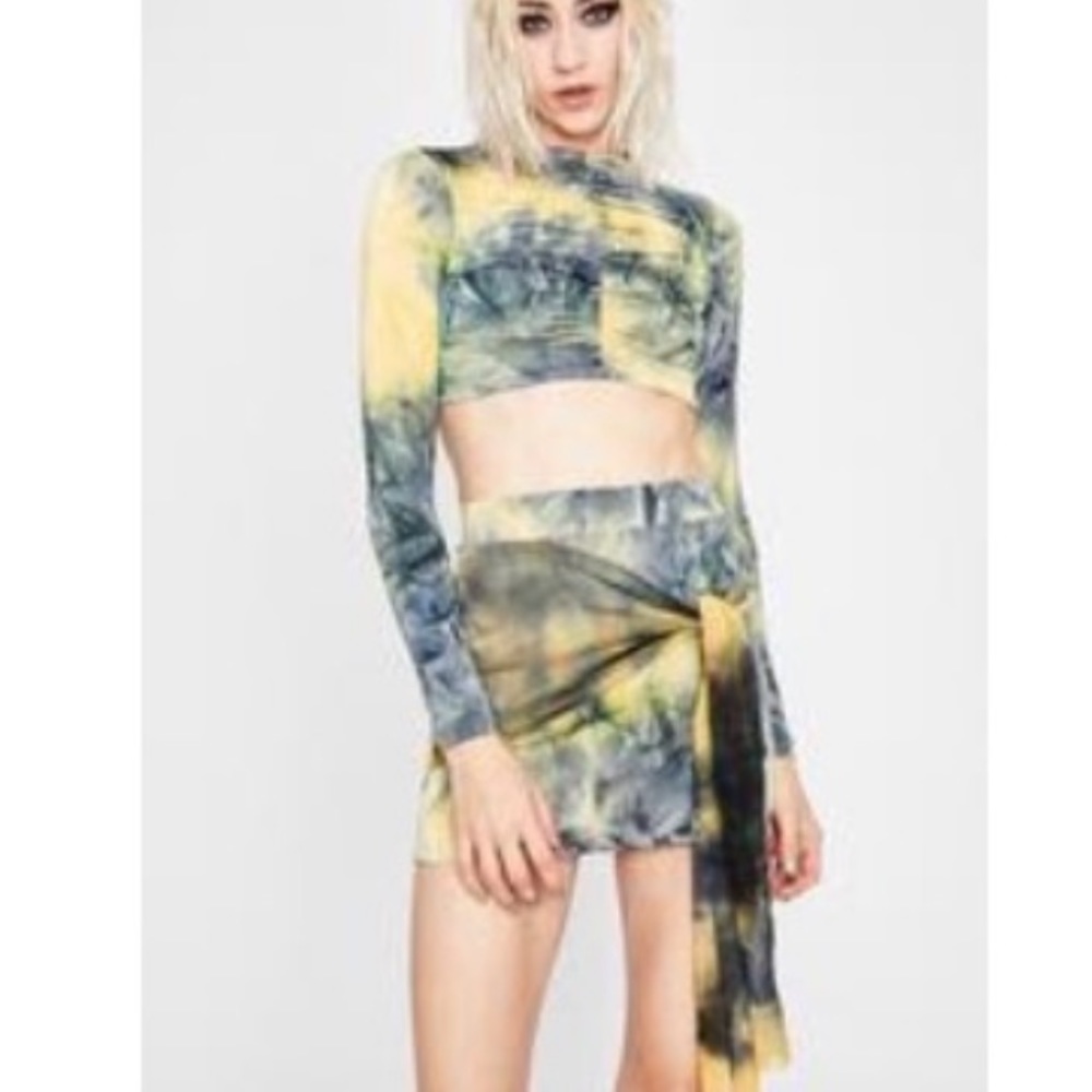 Tie dye dollskill set